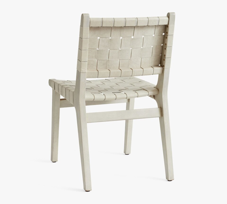 Fenton Woven Leather Dining Chair